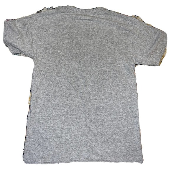 Iowa Hawkeye Shirt Child Small Gray Russell Athletics Crew Neck Short Sleeve - Picture 7 of 7